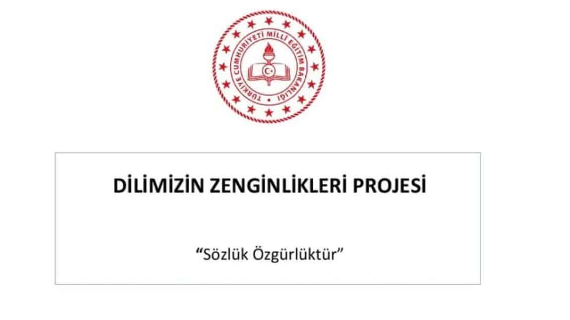 OKULUMUZDA DİLİMİZİN ZENGİNLİKLERİ PROJE ETKİNLİKLERİ